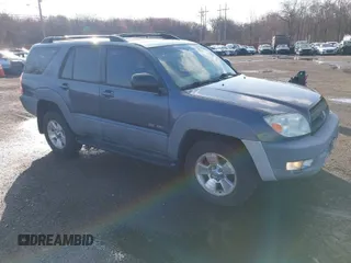 2003 Toyota 4Runner SR5 with VIN JTEBU14R630005392, listed as a IAAI auction lot 41933812 with 174,556 mi miles and . Bid and sale history available at DreamBid. Image 1.