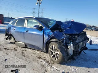 2024 Kia Sportage EX with VIN 5XYK3CDF7RG210456, listed as a Copart auction lot 45816055 with 23,891 mi miles and Salvage Title. Bid and sale history available at DreamBid. Image 4.