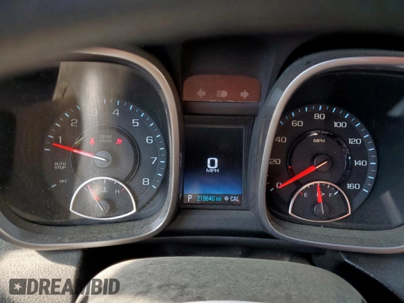 2015 Chevrolet Malibu LT with VIN 1G11C5SL6FF153304, listed as a Copart auction lot 53157425 with 219,640 mi miles and Salvage Title. Bid and sale history available at DreamBid. Image 9.