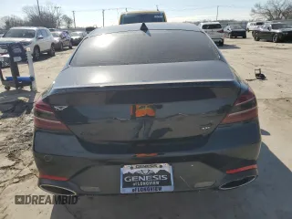 2022 Genesis G70 3.3T z VIN KMTG54TE0NU103581, wystawiony jako Copart lot #46139865 z przebiegiem 43 493 mil mil oraz Szkoda całkowita • Salvage title. Historia ofert i sprzedaży dostępna na DreamBid. Obrazek 6.