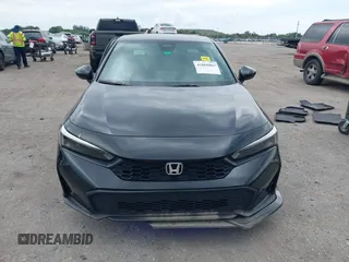 2025 Honda Civic Sedan Sport with VIN 2HGFE2F55SH537473, listed as a IAAI auction lot 41869803 with 13,793 mi miles. Bid and sale history available at carsss.com. Image 11.