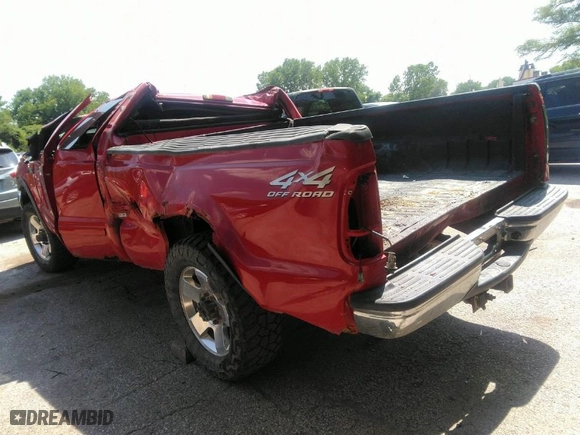 2002 Ford Super Duty F-250 XL with VIN 1FTNX21L02ED61191, listed as a IAAI auction lot 40279752 with 1 mi miles. Bid and sale history available at carsss.com. Image 3.