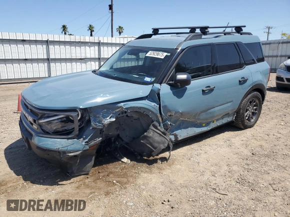 2023 Ford Bronco Sport Big Bend z VIN 3FMCR9B64PRD69667, wystawiony jako Copart lot #52929675 z przebiegiem 40 706 mil mil oraz Szkoda całkowita • Salvage title. Historia ofert i sprzedaży dostępna na DreamBid. Obrazek 1.