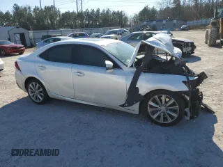 2016 Lexus IS 300/350 with VIN JTHCM1D22G5003657, listed as a Copart auction lot 46746135 with 127,331 mi miles and Salvage Title. Bid and sale history available at DreamBid. Image 4.