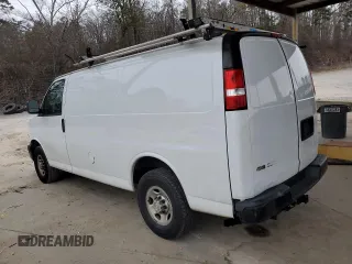 2020 Chevrolet Express Cargo Van with VIN 1GCWGAFP3L1263369, listed as a Copart auction lot 42049285 with 0 mi miles and Clean Title. Bid and sale history available at carsss.com. Image 2.