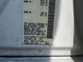 2017 Nissan Altima S with VIN 1N4AL3AP9HC216602, listed as a Copart auction lot 60855005 with 179,929 mi miles and Salvage title. Bid and sale history available at DreamBid. Image 12.