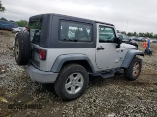 2008 Jeep Wrangler X z VIN 1J4FA24168L629174, wystawiony jako Copart lot #61199205 z przebiegiem 116 307 mil mil oraz Szkoda całkowita • Salvage title. Historia ofert i sprzedaży dostępna na DreamBid. Obrazek 3.