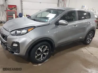 2020 Kia Sportage LX with VIN KNDPMCAC3L7706016, listed as a IAAI auction lot 41786022 with 58,293 mi miles. Bid and sale history available at carsss.com. Image 17.