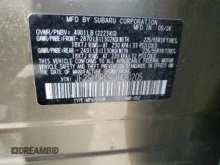 2025 Subaru Forester Limited with VIN JF2SLDRC9SH420205, listed as a Copart auction lot 59107825 with 25,376 mi miles and Salvage title. Bid and sale history available at DreamBid. Image 13.