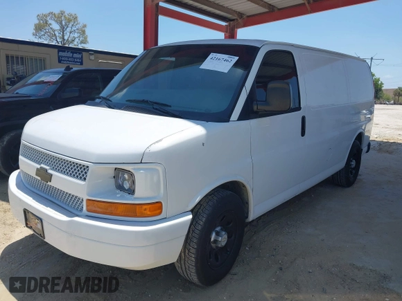 2011 Chevrolet Express Cargo with VIN 1GCSGAFX3B1172096, listed as a IAAI auction lot 42167462 with 228,858 mi miles and . Bid and sale history available at DreamBid. Image 17.
