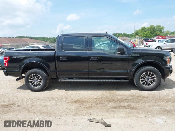 2019 Ford F-150 XL with VIN 1FTEW1EP4KFA39867, listed as a IAAI auction lot 42742229 with 75,663 mi miles and . Bid and sale history available at DreamBid. Image 13.