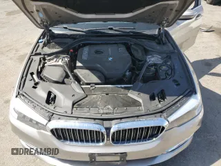 2017 BMW 5 Series 530i with VIN WBAJA5C36HG456508, listed as a Copart auction lot 51534555 with Not Provided miles and Salvage Title. Bid and sale history available at DreamBid. Image 11.