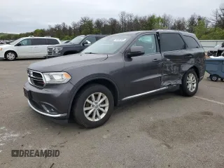 2015 Dodge Durango SXT with VIN 1C4RDJAG0FC177751, listed as a Copart auction lot 58492485 with 162,400 mi miles and Salvage title. Bid and sale history available at DreamBid. Image 1.