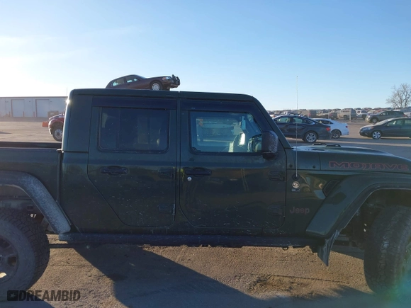 2022 Jeep Gladiator Mojave with VIN 1C6JJTEG7NL172628, listed as a IAAI auction lot 41429135 with 44,209 mi miles. Bid and sale history available at carsss.com. Image 14.
