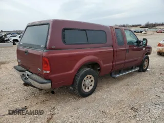2005 Ford Super Duty F-250 XL with VIN 1FTNX20545EB37395, listed as a Copart auction lot 47105785 with 138,364 mi miles and Salvage Title. Bid and sale history available at carsss.com. Image 3.