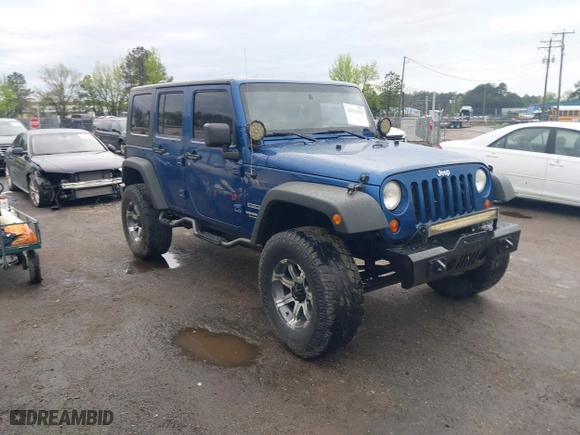 2010 Jeep Wrangler Unlimited Sport with VIN 1J4BA3H11AL144560, listed as a IAAI auction lot 42013032 with 226,233 mi miles. Bid and sale history available at carsss.com. Image 1.