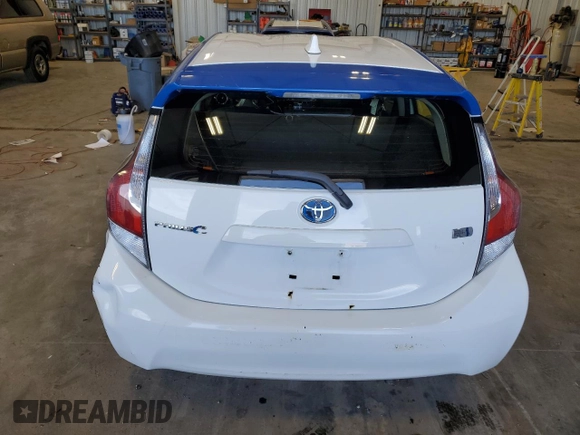 2016 Toyota Prius One with VIN JTDKDTB32G1122627, listed as a Copart auction lot 53493745 with 85,455 mi miles and Clean Title. Bid and sale history available at DreamBid. Image 6.