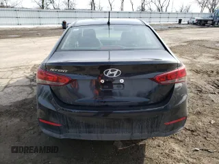 2022 Hyundai Accent SEL with VIN 3KPC24A64NE166750, listed as a Copart auction lot 39822123 with 10,520 mi miles. Bid and sale history available at carsss.com. Image 6.