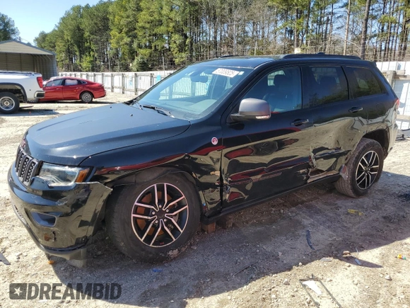 2021 Jeep Grand Cherokee Trailhawk with VIN 1C4RJFLG2MC566164, listed as a Copart auction lot 50009525 with 38,932 mi miles and Salvage Title. Bid and sale history available at carsss.com. Image 1.