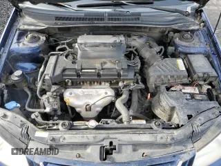 2007 Kia Spectra EX with VIN KNAFE122975464589, listed as a Copart auction lot 43562685 with 233,296 mi miles and Salvage Title. Bid and sale history available at carsss.com. Image 11.