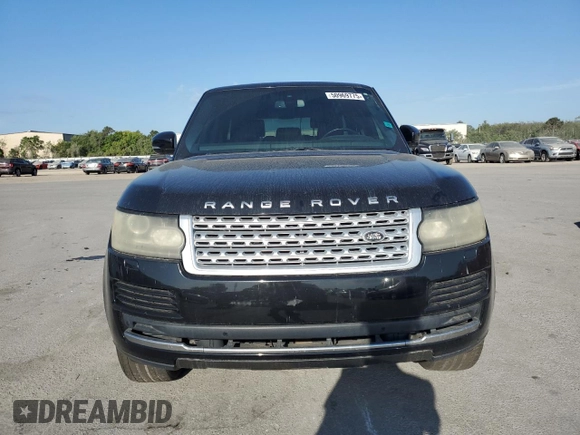 2014 Land Rover Range Rover HSE z VIN SALGS2WFXEA191792, wystawiony jako Copart lot #50969775 z przebiegiem 93 817 mil mil oraz Czysty tytuł • Clean title. Historia ofert i sprzedaży dostępna na DreamBid. Obrazek 5.