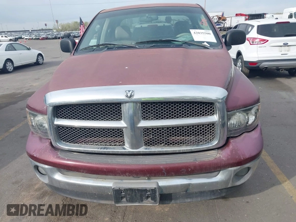 2002 Dodge 1500 with VIN 1D7HU18N12S599789, listed as a IAAI auction lot 42035500 with 211,308 mi miles. Bid and sale history available at carsss.com. Image 6.