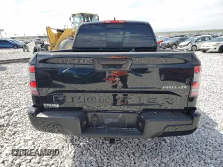 2023 Nissan Frontier Pro-4X with VIN 1N6ED1EK9PN653818, listed as a Copart auction lot 50932735 with 55,466 mi miles and Salvage title. Bid and sale history available at DreamBid. Image 6.