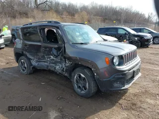 2017 Jeep Renegade Sport с VIN ZACCJBAB3HPG00961, выставлен на аукционе IAAI как лот 41709631 с пробегом 90 765 миль миль и . История ставок и продаж доступна на DreamBid. Изображение 1.