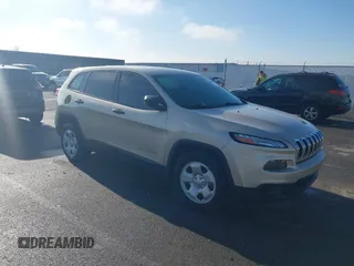 2015 Jeep Cherokee Sport z VIN 1C4PJLABXFW561115, wystawiony jako IAAI lot #41969932 z przebiegiem 120 026 mil mil oraz . Historia ofert i sprzedaży dostępna na DreamBid. Obrazek 1.