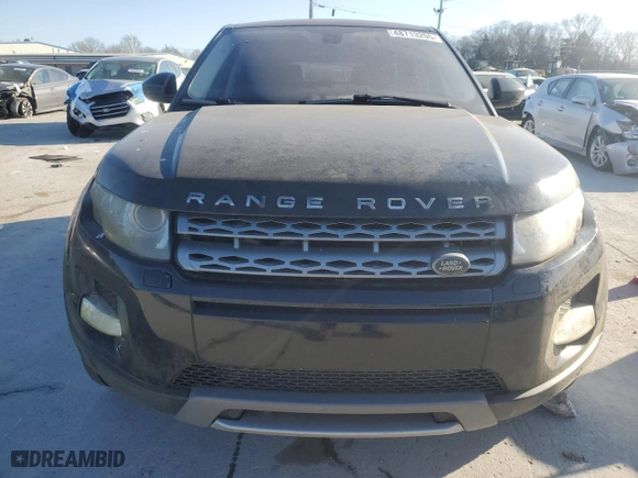 2015 Land Rover Range Rover Evoque Pure Plus with VIN SALVP2BG0FH963409, listed as a Copart auction lot 48713205 with 0 mi miles and Salvage Title. Bid and sale history available at carsss.com. Image 5.