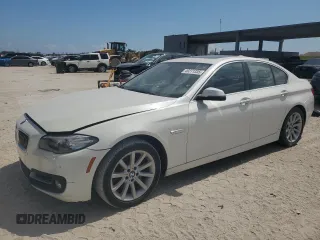 2015 BMW 5 Series 535i with VIN WBA5B1C55FG127076, listed as a Copart auction lot 49271335 with 97,700 mi miles and Clean Title. Bid and sale history available at carsss.com. Image 1.