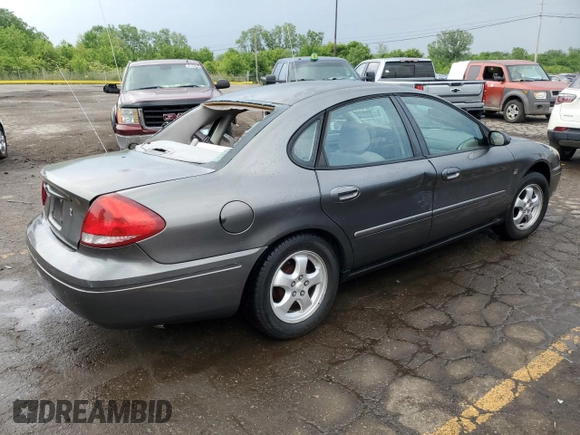 2004 Ford Taurus SES with VIN 1FAFP55S34A202771, listed as a Copart auction lot 61389605 with 180,144 mi miles and Clean title. Bid and sale history available at DreamBid. Image 3.