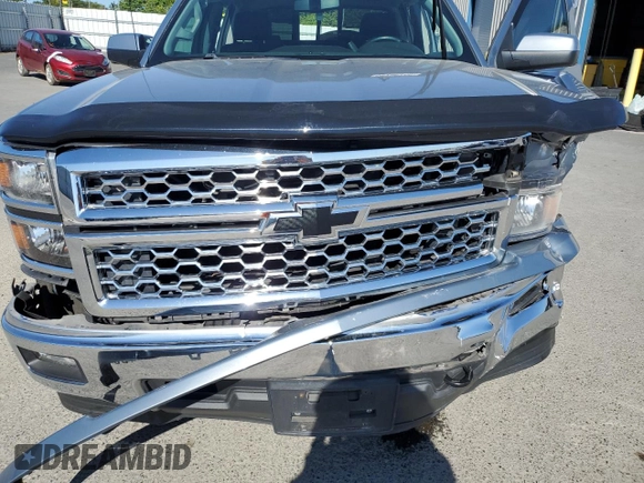 2015 Chevrolet Silverado 1500 LT with VIN 3GCUKREC7FG466810, listed as a Copart auction lot 55700145 with Not Provided miles and Salvage Title. Bid and sale history available at DreamBid. Image 11.