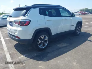 2019 Jeep Compass Limited with VIN 3C4NJDCB8KT840234, listed as a IAAI auction lot 42794554 with 68,349 mi miles and . Bid and sale history available at DreamBid. Image 4.