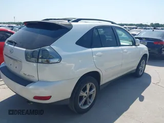 2006 Lexus RX 400h with VIN JTJHW31U560034896, listed as a IAAI auction lot 42053635 with 189,409 mi miles and . Bid and sale history available at DreamBid. Image 4.