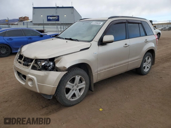 2006 Suzuki Grand Vitara Luxury with VIN JS3TD947064105816, listed as a Copart auction lot 47220435 with 86,488 mi miles and Salvage title. Bid and sale history available at DreamBid. Image 1.