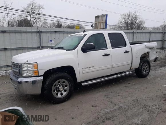 2013 Chevrolet Silverado 1500 LT with VIN 3GCPKSEA3DG292038, listed as a Copart auction lot 44996995 with 139,633 mi miles and Salvage Title. Bid and sale history available at DreamBid. Image 1.