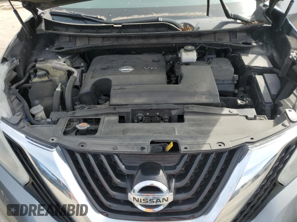 2018 Nissan Murano S with VIN 5N1AZ2MG3JN199428, listed as a Copart auction lot 45089395 with 180,385 mi miles and Salvage Title. Bid and sale history available at DreamBid. Image 12.