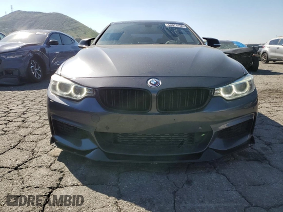 2014 BMW 4 Series 435i with VIN WBA3R1C56EF774500, listed as a Copart auction lot 46675765 with 133,912 mi miles and Salvage Title. Bid and sale history available at carsss.com. Image 5.