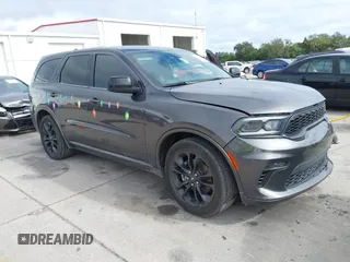 2021 Dodge Durango GT Plus with VIN 1C4RDHDG6MC761041, listed as a IAAI auction lot 41138301 with 64,482 mi miles and . Bid and sale history available at DreamBid. Image 1.
