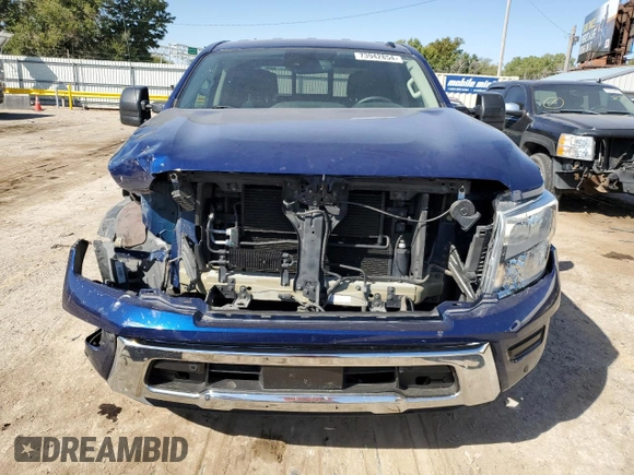2020 Nissan Titan Platinum Reserve with VIN 1N6AA1EF4LN511588, listed as a Copart auction lot 73942854 with 40,899 mi miles and Salvage title. Bid and sale history available at DreamBid. Image 5.