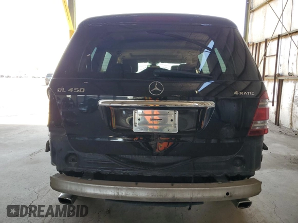 2007 Mercedes-Benz GL-Class with VIN 4JGBF71E47A156956, listed as a Copart auction lot 74045164 with 142,489 mi miles and Salvage Title. Bid and sale history available at carsss.com. Image 6.