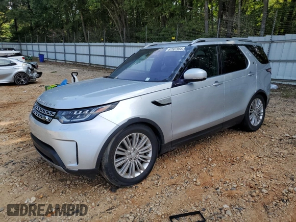 2018 Land Rover Discovery HSE Luxury with VIN SALRT2RV1JA055134, listed as a Copart auction lot 67507954 with 90,727 mi miles and Salvage Title. Bid and sale history available at carsss.com. Image 1.
