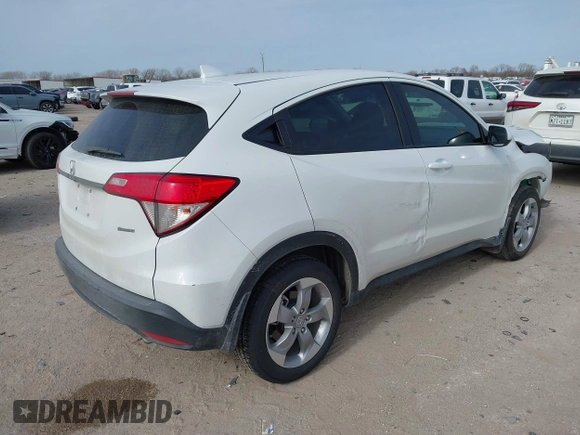 2021 Honda HR-V LX with VIN 3CZRU5H36MM706538, listed as a IAAI auction lot 41374857 with 62,488 mi miles. Bid and sale history available at carsss.com. Image 4.