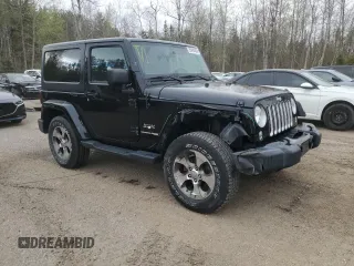 2018 Jeep Wrangler Sahara z VIN 1C4AJWBG0JL903053, wystawiony jako Copart lot #55486835 z przebiegiem 136 516 mil mil oraz Czysty tytuł • Clean title. Historia ofert i sprzedaży dostępna na DreamBid. Obrazek 4.