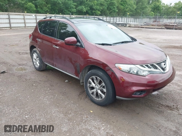 2012 Nissan Murano SV с VIN JN8AZ1MW1CW213141, выставлен на аукционе IAAI как лот 42356693 с пробегом 191 513 миль миль и . История ставок и продаж доступна на DreamBid. Изображение 1.