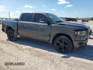 2020 Ram 1500 Big Horn with VIN 1C6RREFT0LN406189, listed as a Copart auction lot 56239225 with 137,829 mi miles and Salvage title. Bid and sale history available at DreamBid. Image 4.