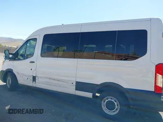 2023 Ford Transit Passenger XL with VIN 1FBAX2C88PKC01760, listed as a IAAI auction lot 42161687 with 15,680 mi miles and . Bid and sale history available at DreamBid. Image 14.