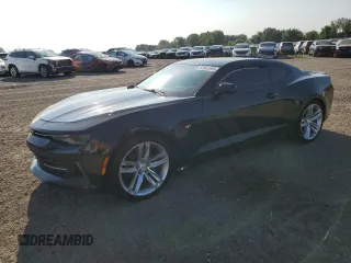 2018 Chevrolet Camaro 2LT with VIN 1G1FD1RS2J0105996, listed as a Copart auction lot 63982064 with 96,346 mi miles and Salvage Title. Bid and sale history available at carsss.com. Image 1.