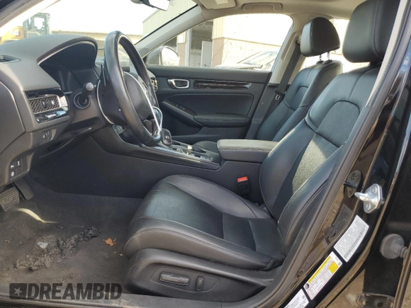 2022 Honda Civic Sedan Touring with VIN 2HGFE1F95NH302735, listed as a Copart auction lot 79278734 with 62,532 mi miles and Salvage Title. Bid and sale history available at carsss.com. Image 7.